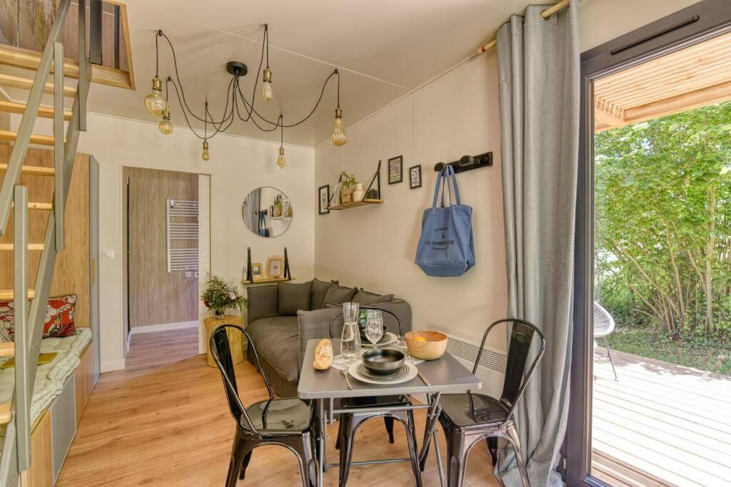 Вилла Chalet De Charme Avec Piscine Aurade Экстерьер фото