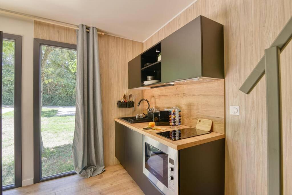Вилла Chalet De Charme Avec Piscine Aurade Экстерьер фото