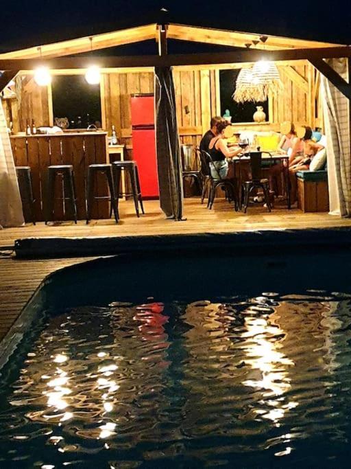 Вилла Chalet De Charme Avec Piscine Aurade Экстерьер фото
